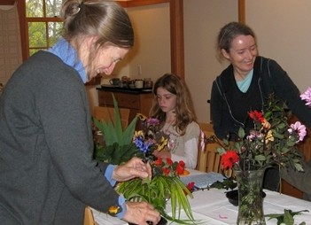 Flower Course at the Vermont Zen Center